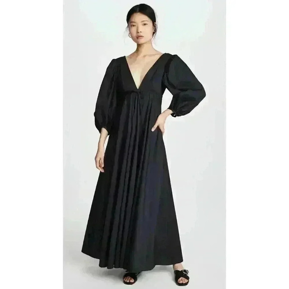 STAUD Amaretti Dress, Black New W/Out Tags Size XS - Picture 6 of 6